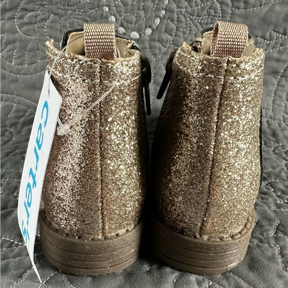 Carter’s Toddler Girls Taupe Liana Chelsea Boots NWT/box Various Sizes